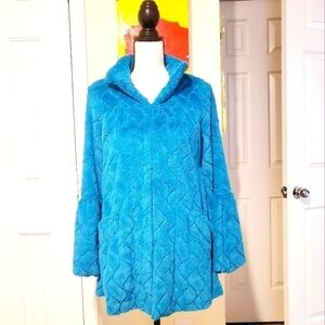Kersh | Blue Fur Jacket